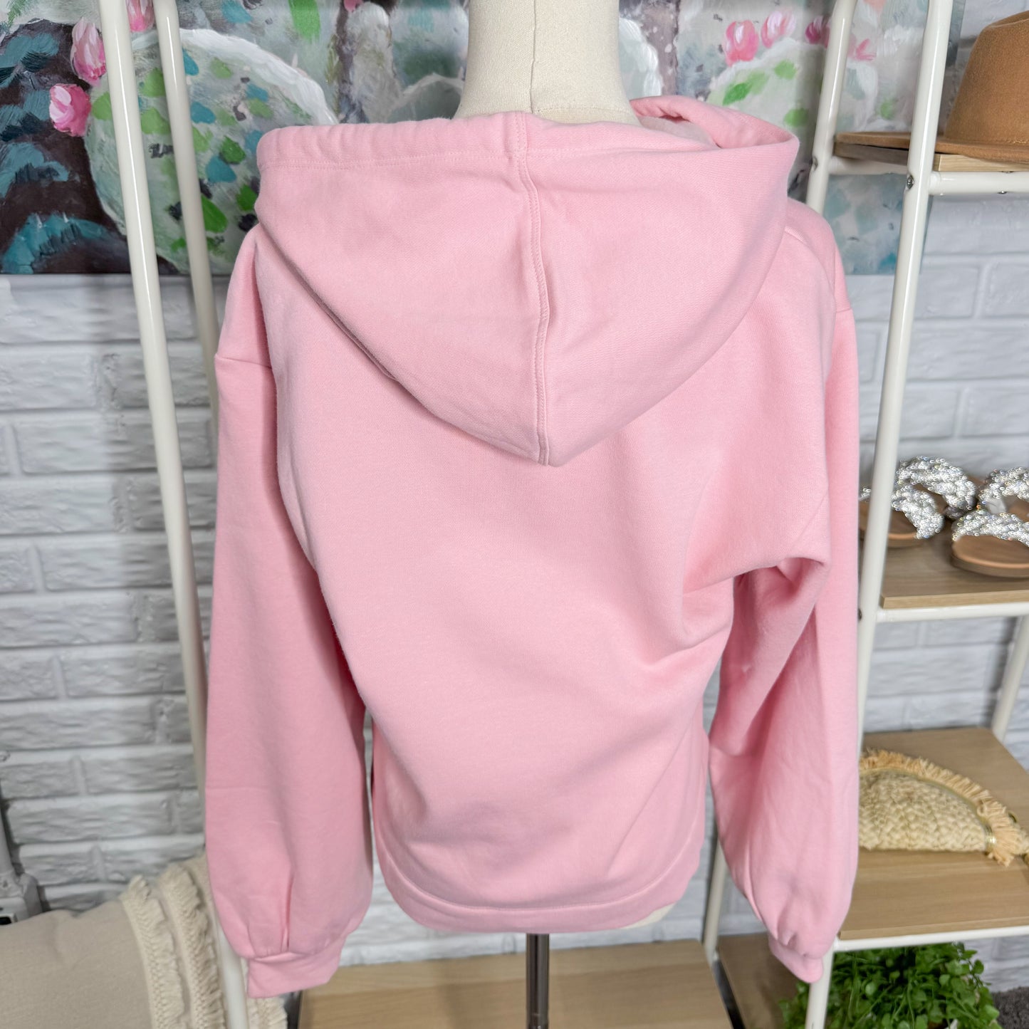 LOFT Heart Terry Hoodie (XS)