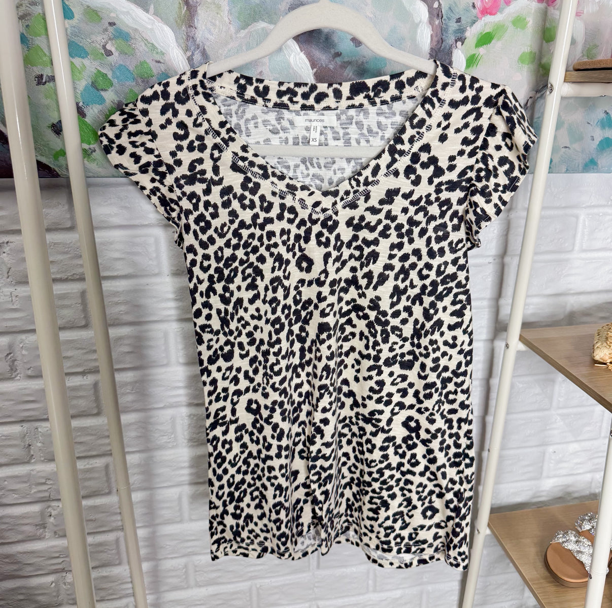 Maurice’s Leopard Print Tee Bundle (XS/S)