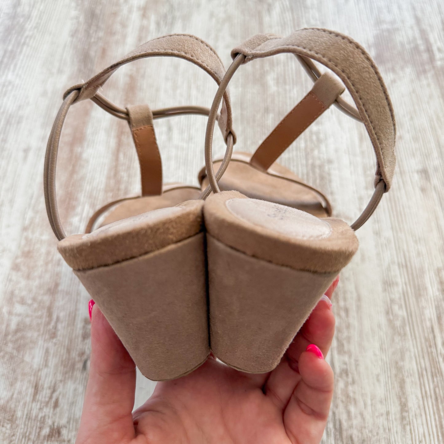 Style & Co Mulan Wedge Sandals (8.5)