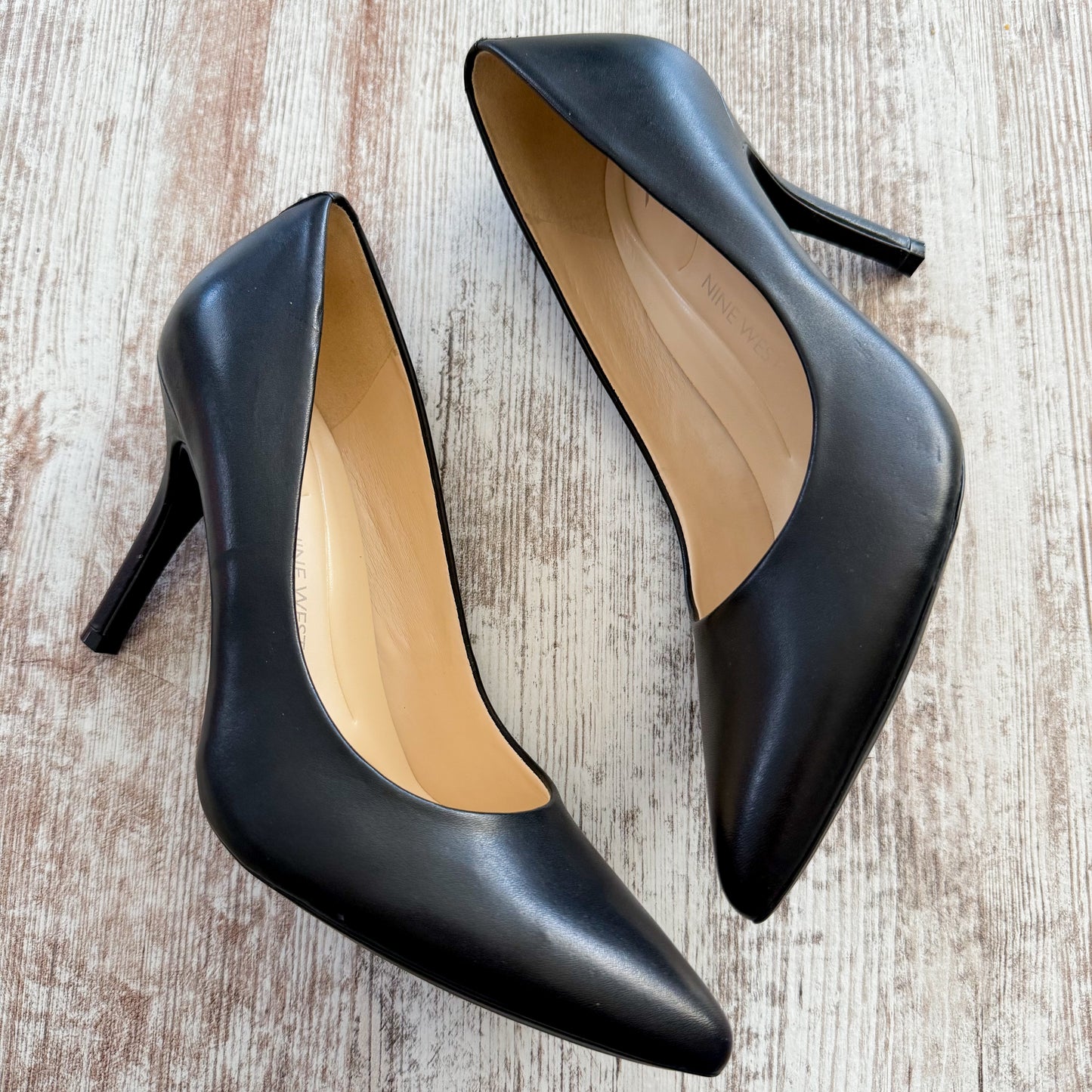 Nine West Fifth9X9 Black Leather Pump (8)