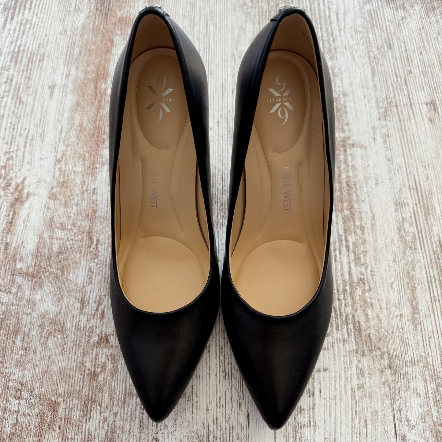 Nine West Fifth9X9 Black Leather Pump (8)