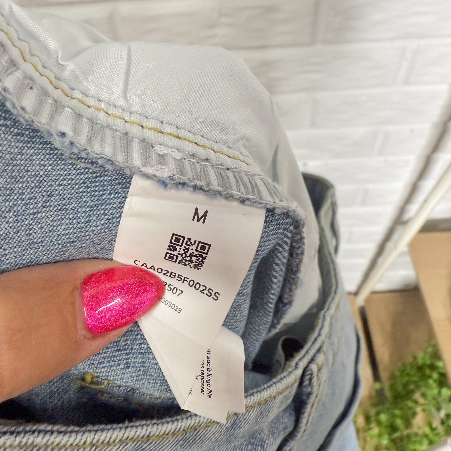 Cupshe x Renee & Elisha Herbert Rose Jeans (M)
