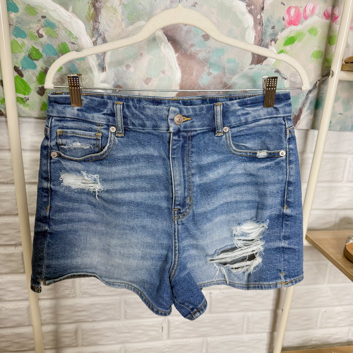 American Eagle Curvy Mom Shorts (10)
