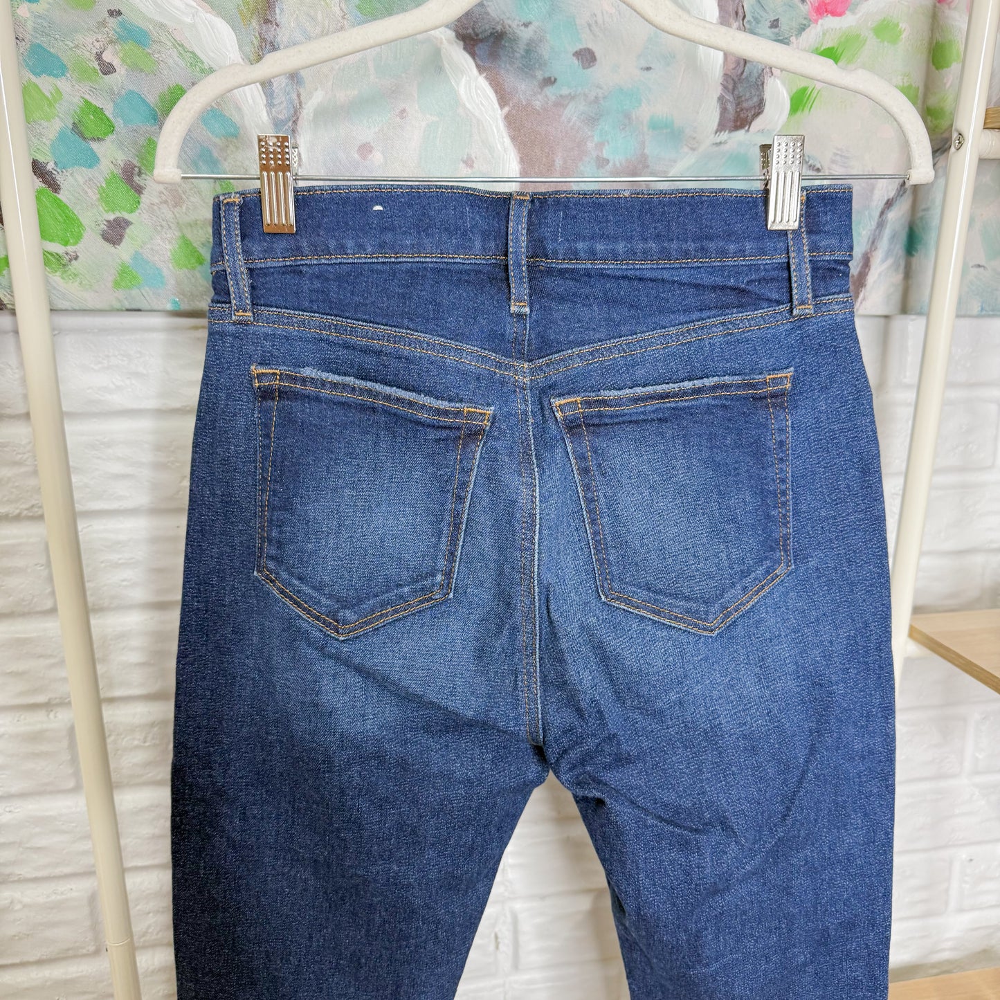 LOFT Dark Wash Skinny Jeans (27/4)