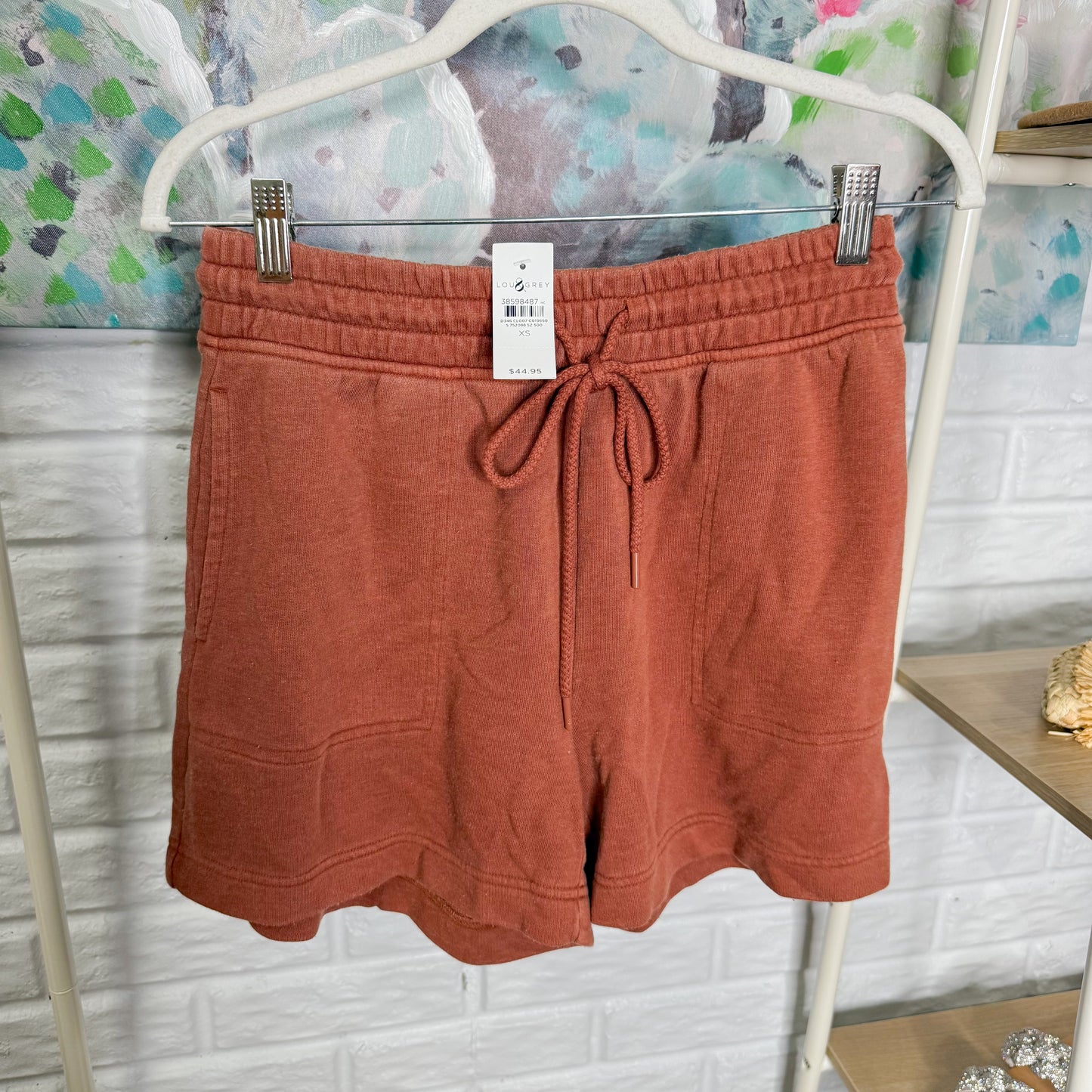 Lou & Grey New Washed Cozy Cotton Set in Copper (XS)