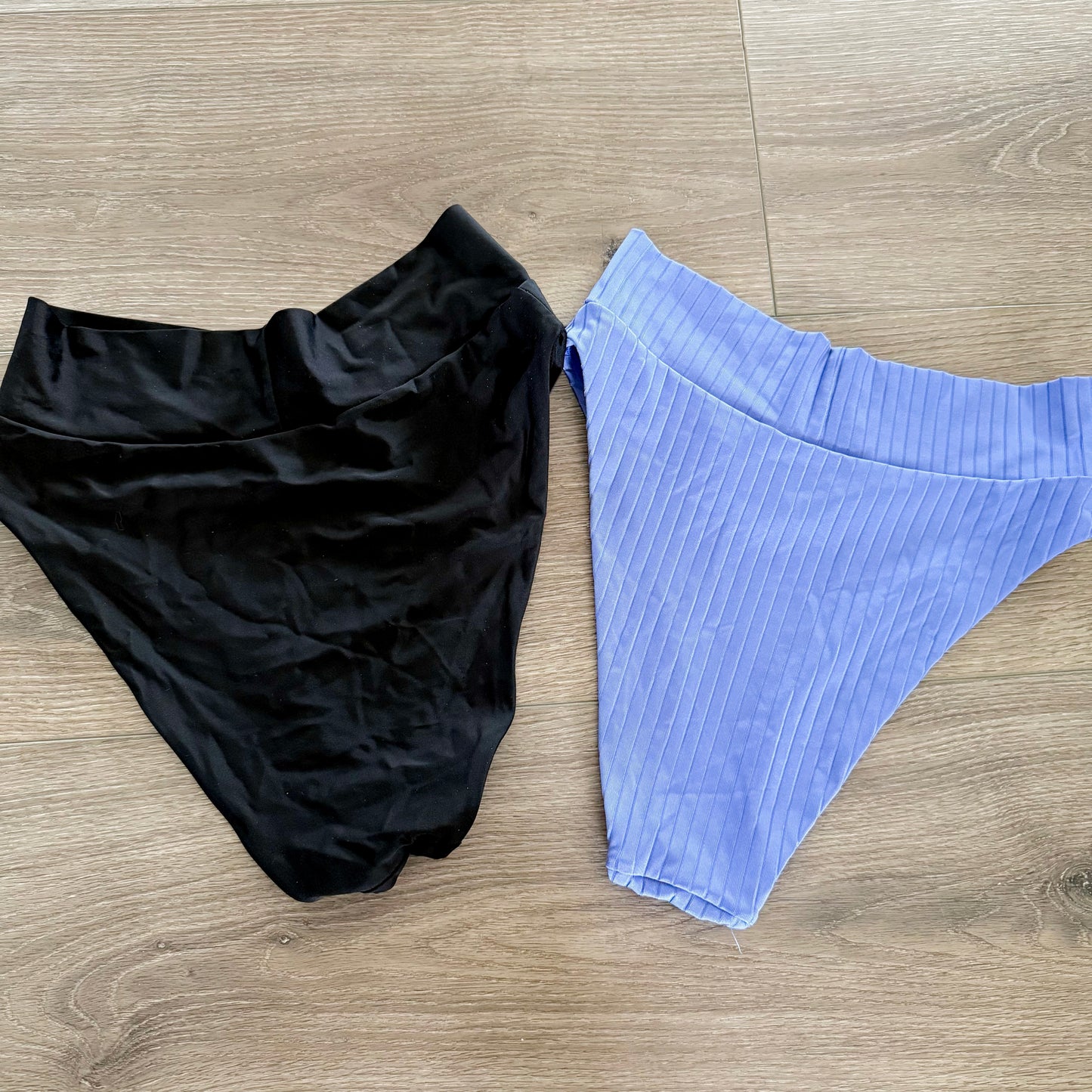 Aerie High Rise Crossover Band Bikini Bottom Bundle (L)
