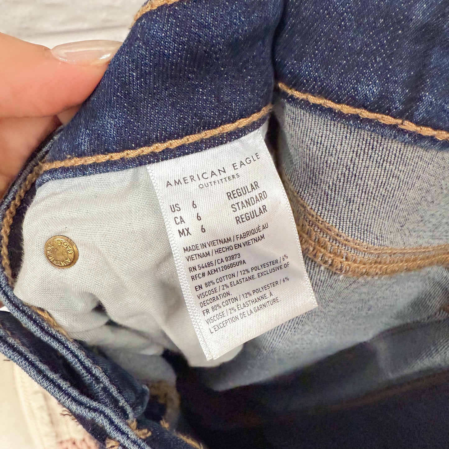 American Eagle Super High Rise Flare Jeans (6)