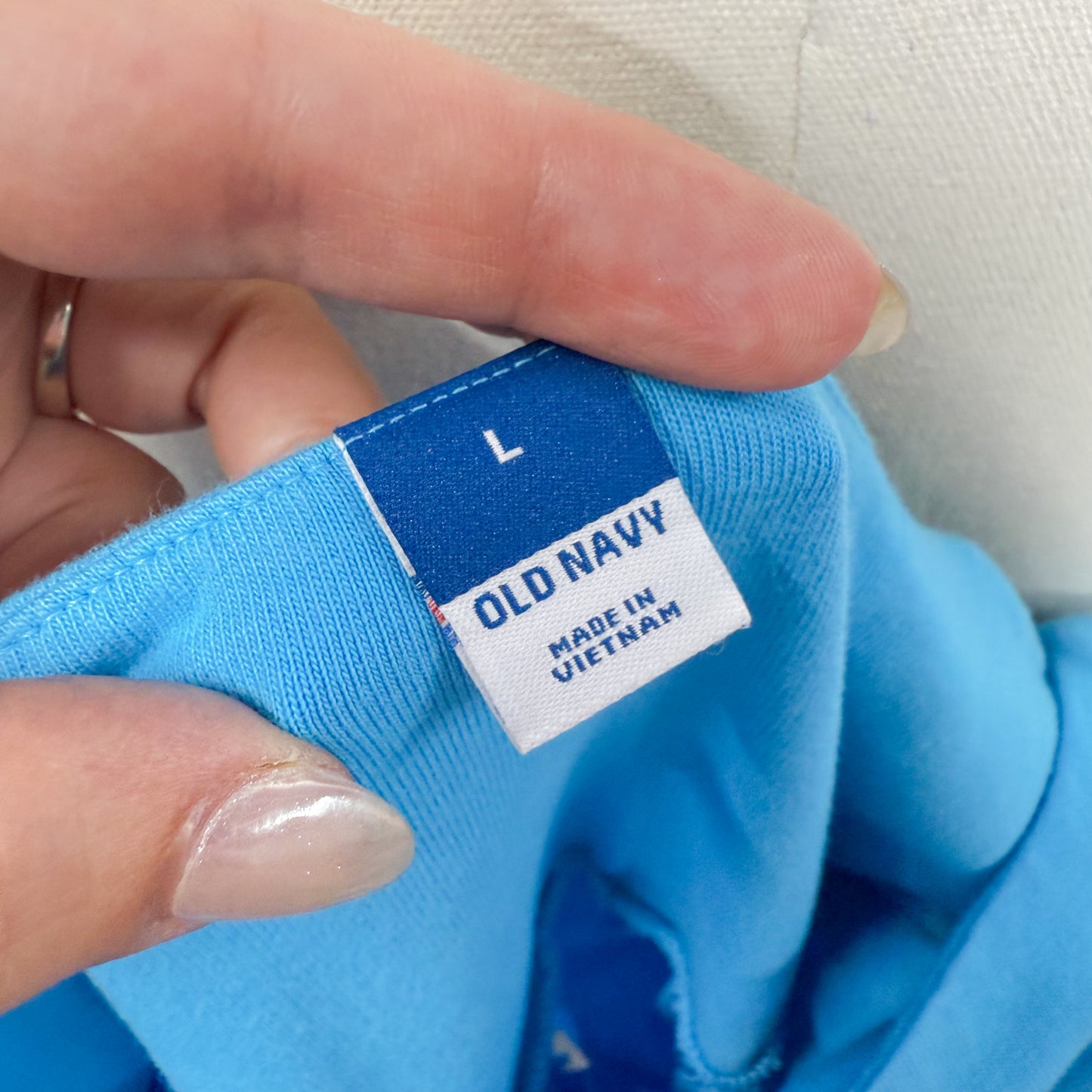 Old Navy Fit & Flare Midi Cami Dress Casa Blue (L)