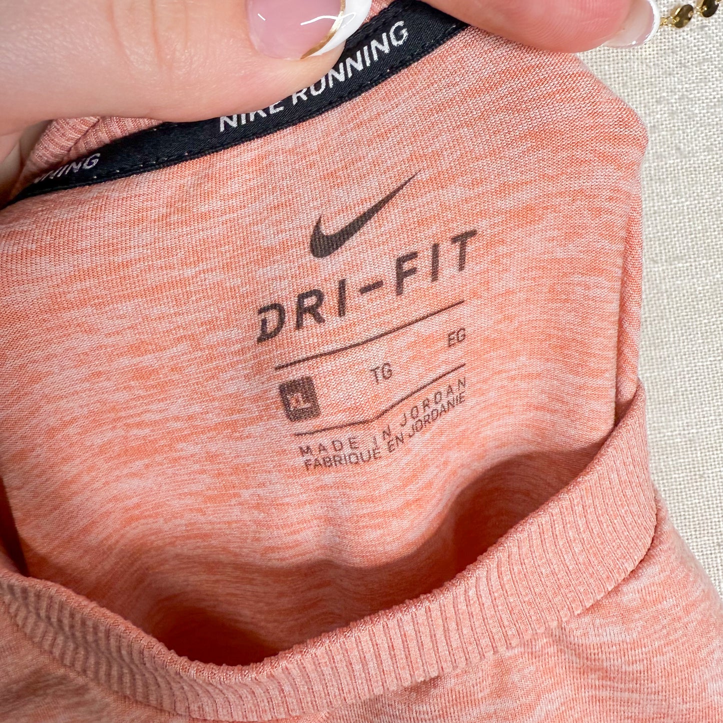 Nike Dri Fit Long Sleeve Athletic Shirt (XL)