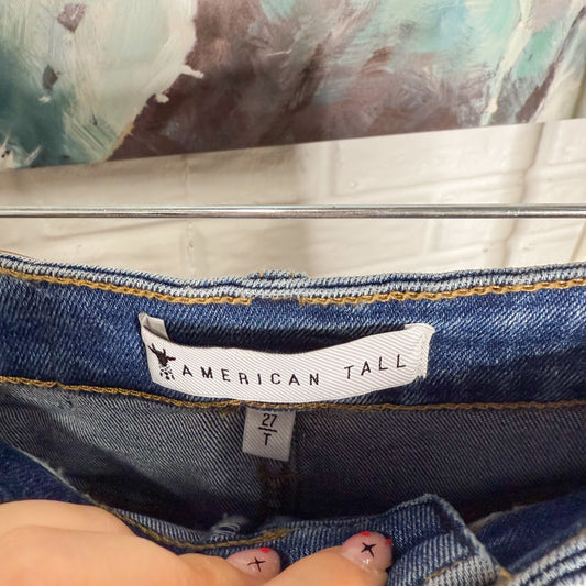 American Tall Medium High Rise Denim Shorts (27 tall)