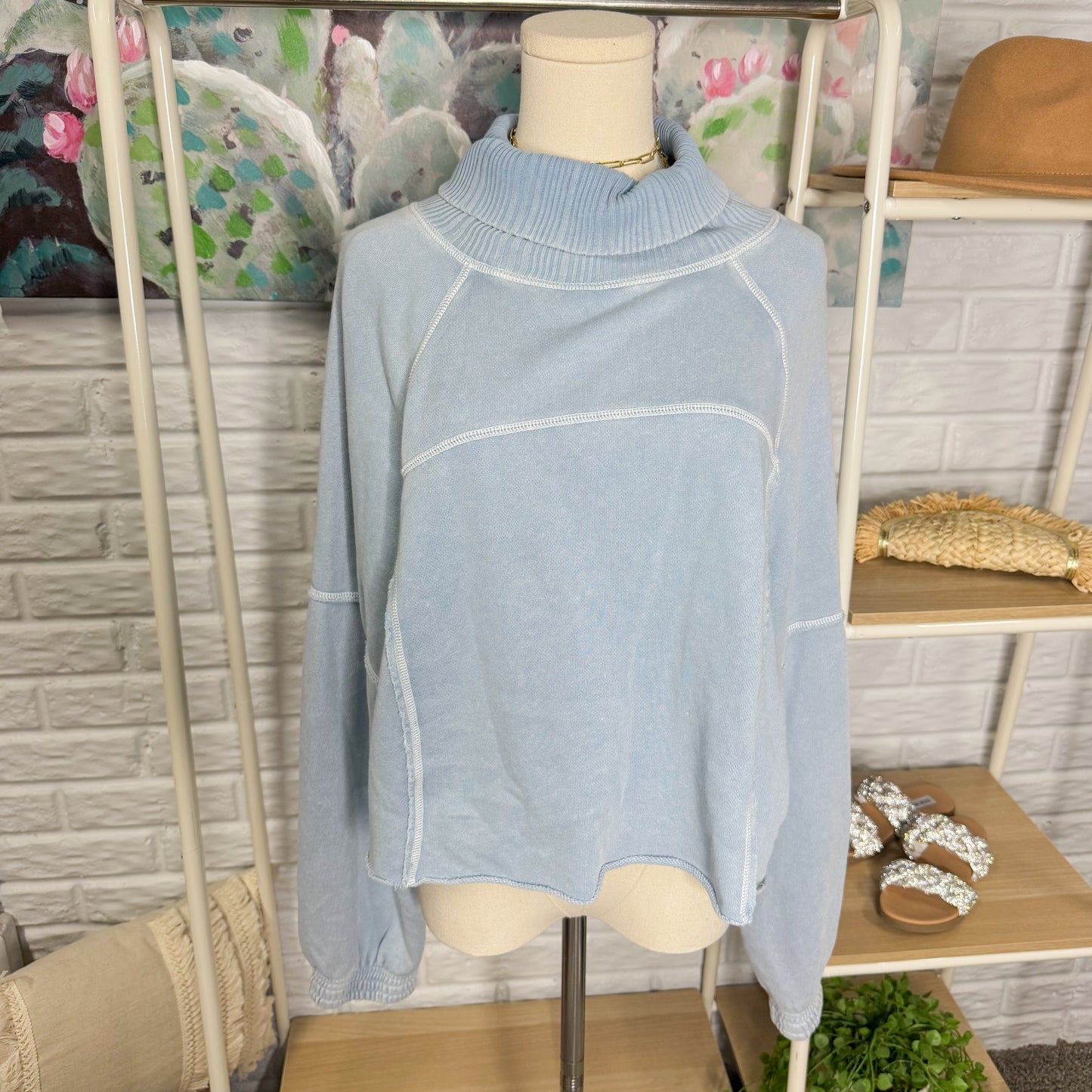 Aerie New Heights Turtleneck Sweater (M)
