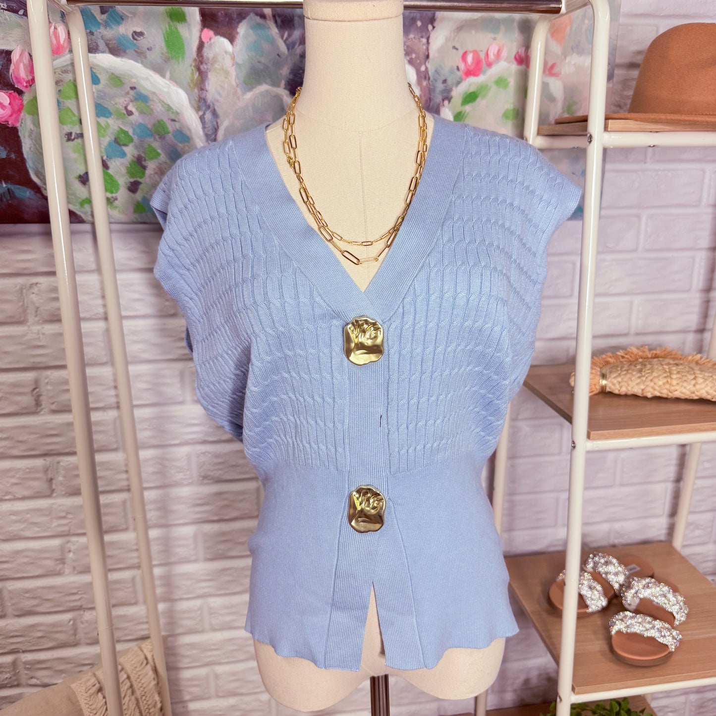 Amebelle New Knit Sweater Vest (M)