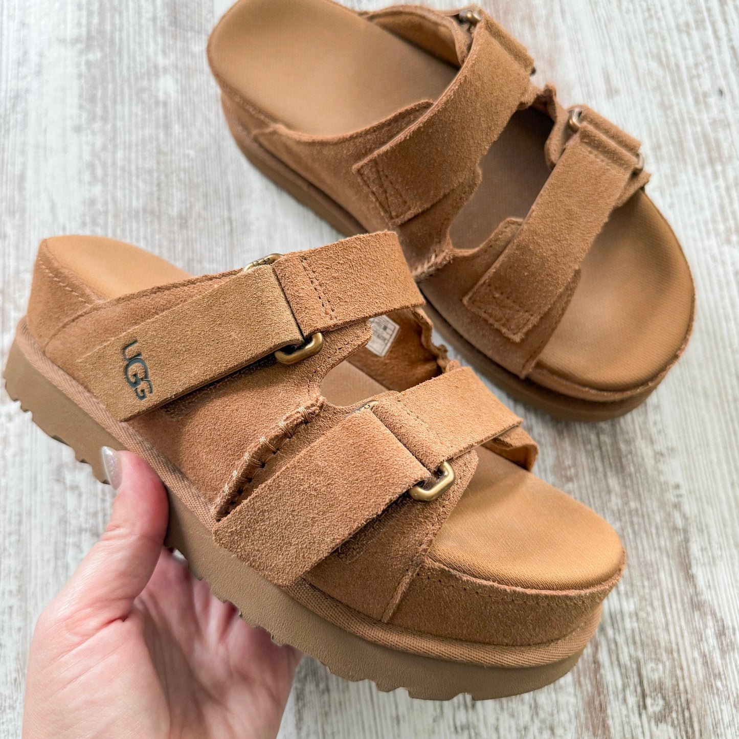 UGG Goldenstar Hi Slide Sandal (6.5)