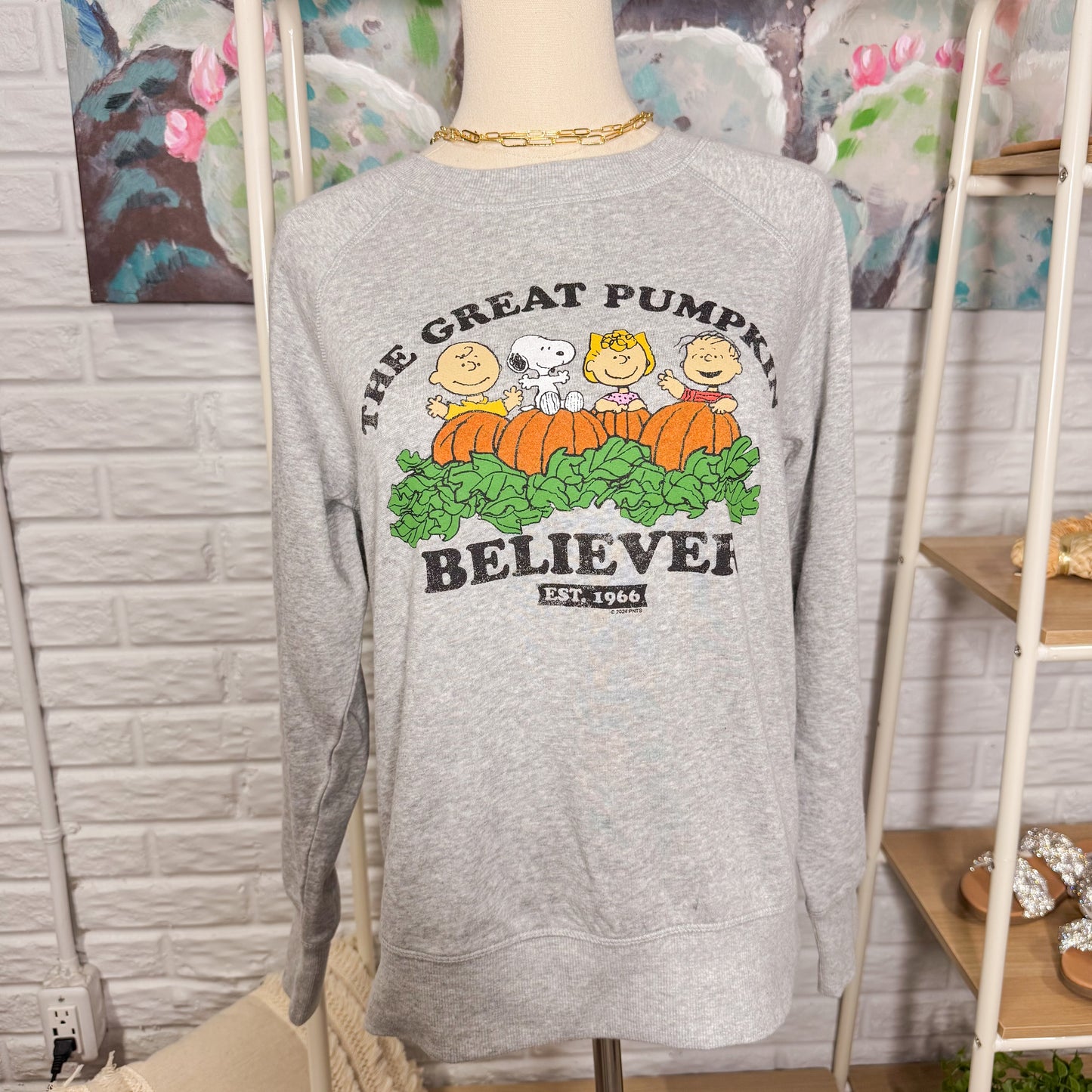 Maurice’s New The Great Pumpkin Believer Graphic Sweatshirt (XS)