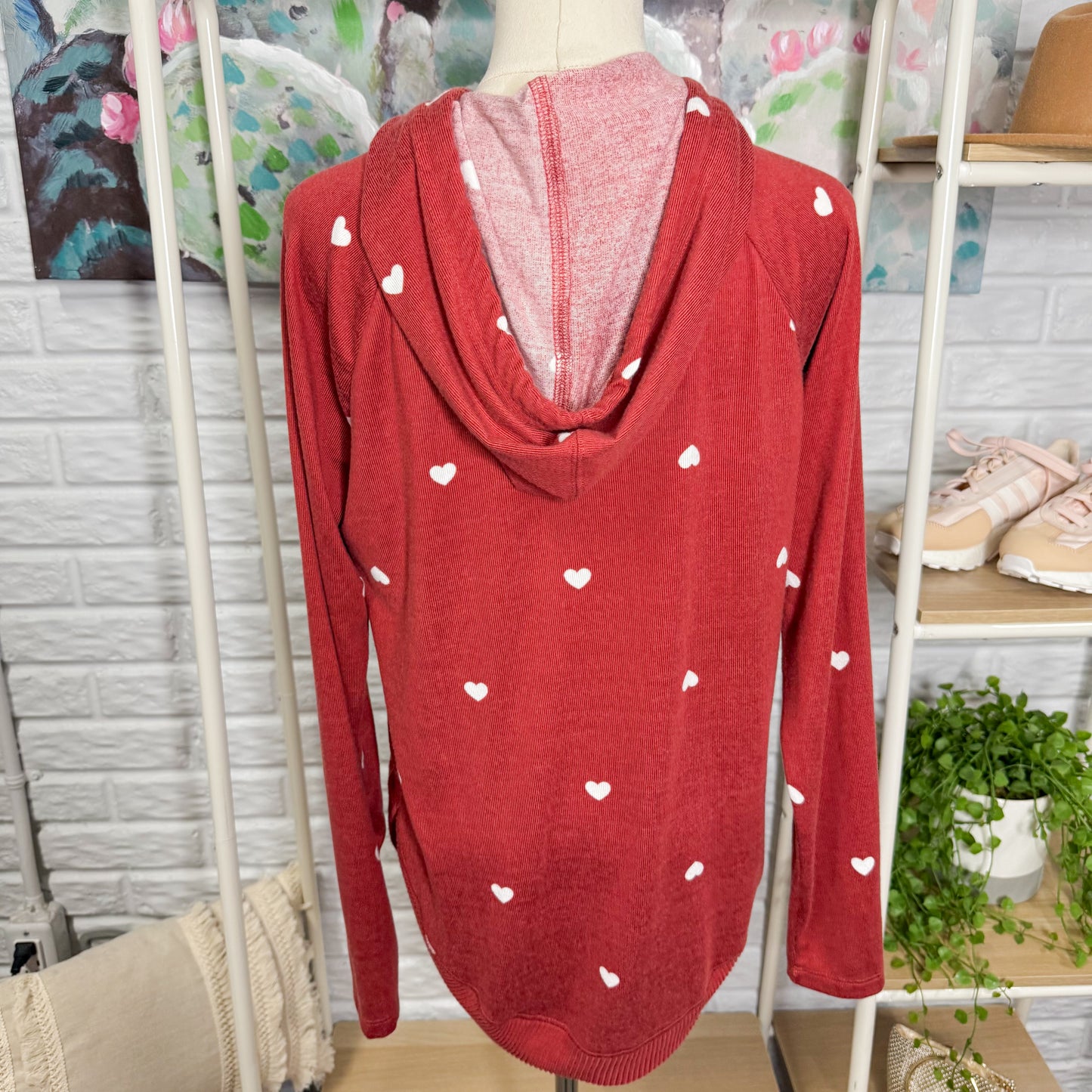 Maurice’s New Red Heart Hoodie (XS)