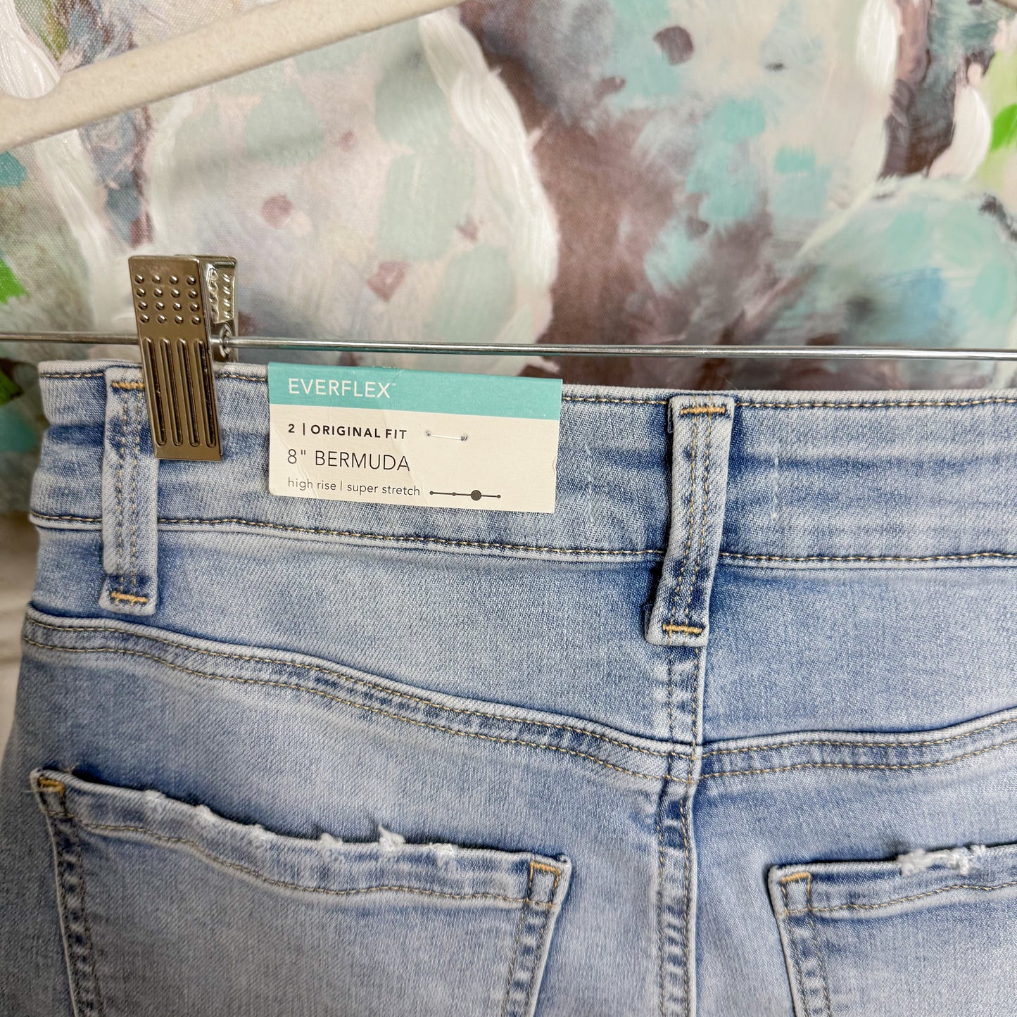 Maurice’s Everflex Bermuda 8” High Rise Shorts (2)