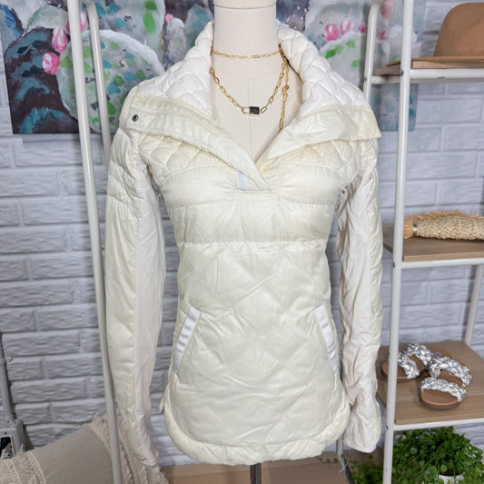 Lululemon What The Fluff Pullover Polar Cream (4)