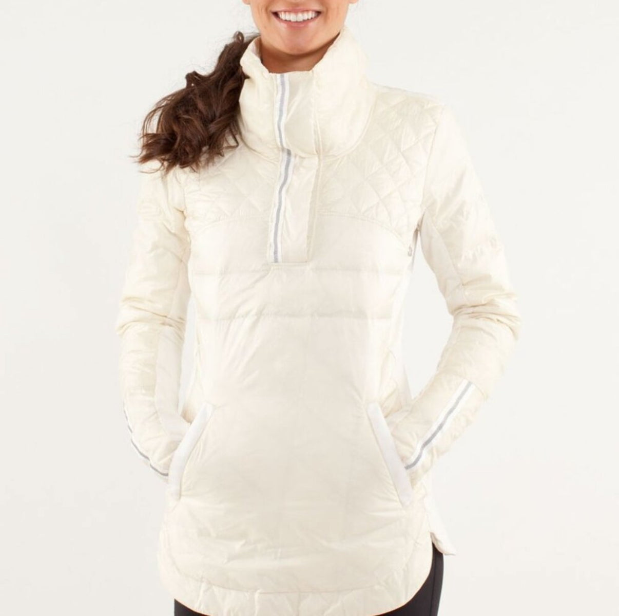 Lululemon What The Fluff Pullover Polar Cream (4)