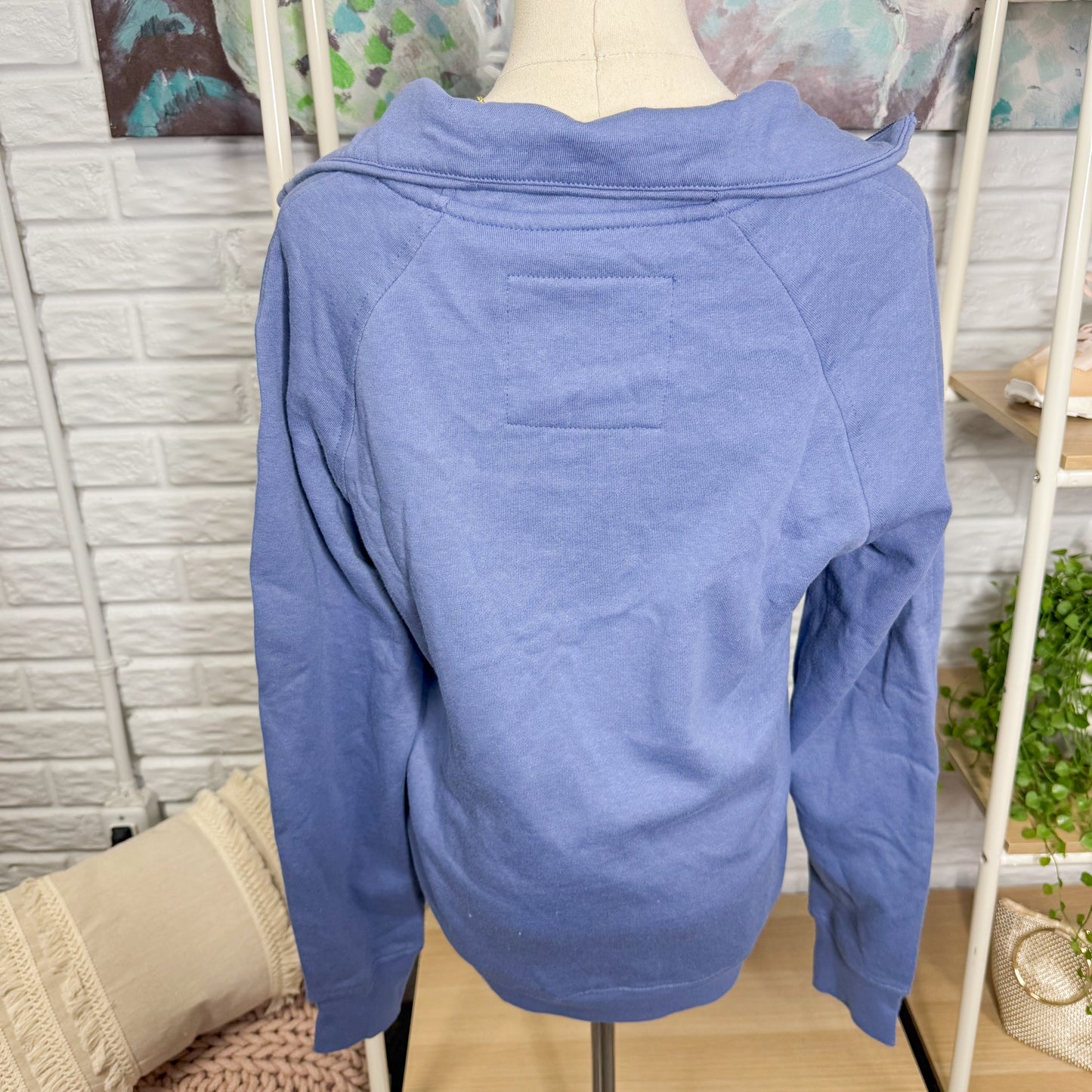 Maurice’s New Quarter Zip Pullover Blue (XS)