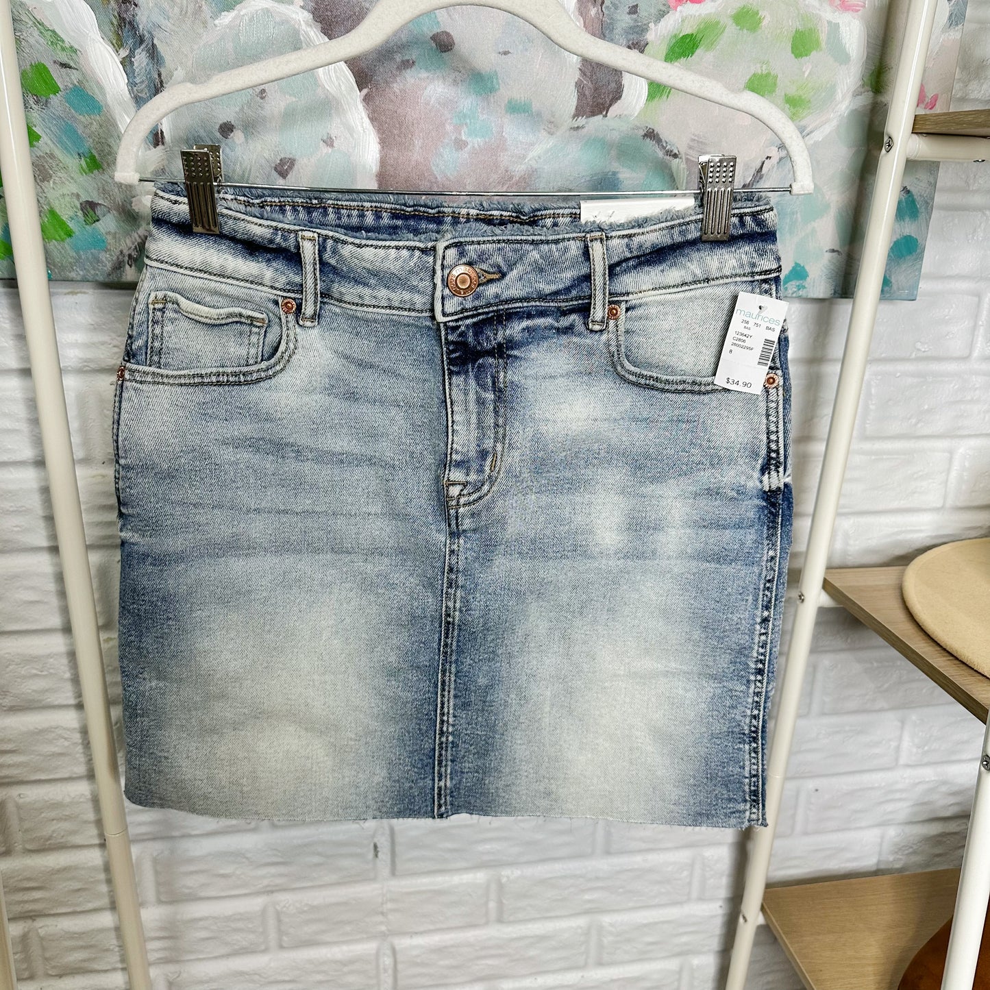 Maurice’s New Denim Skirt Size 8