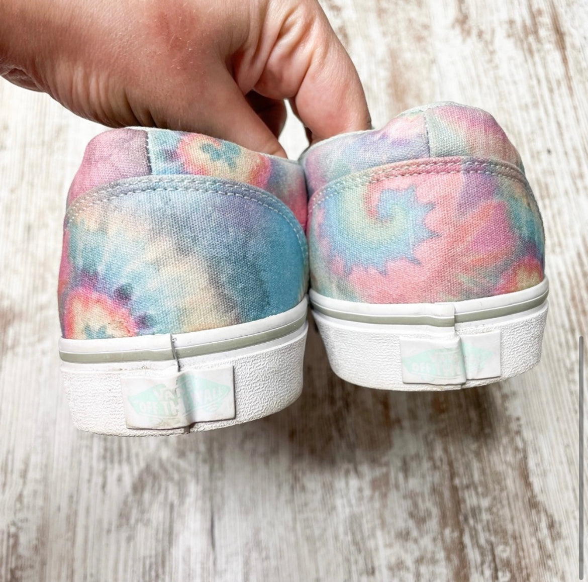 Vans Doheny Pastel Tie Dye Sneakers Size 11