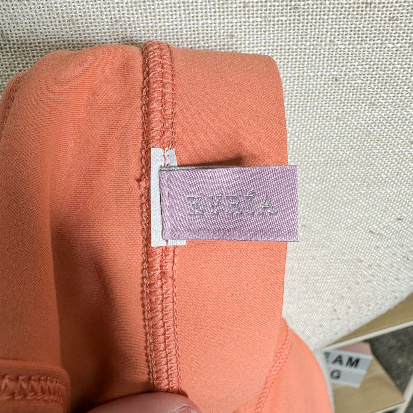 Kyria Rosalia Coral Y Back Fitness Bra Size Medium