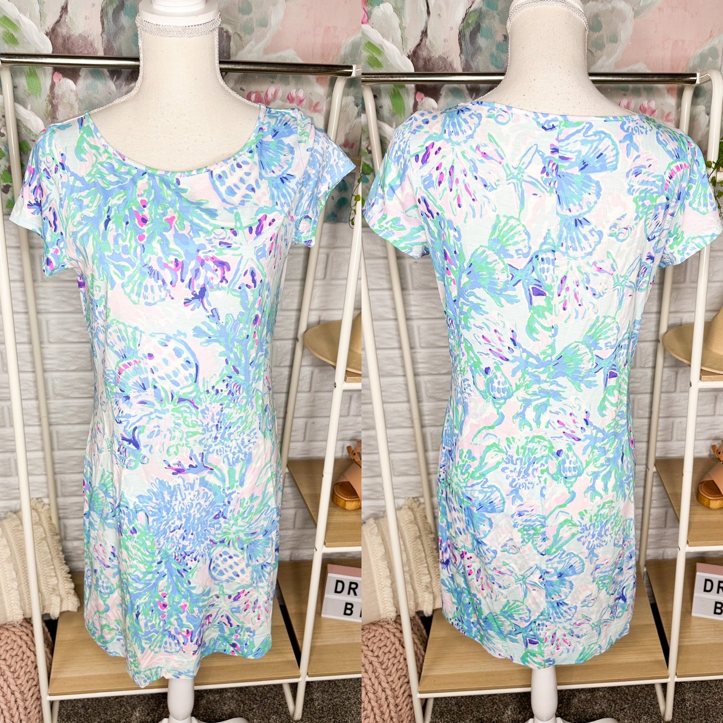 Lily Pulitzer Marlowe Amethyst Craysea Dress Size Small