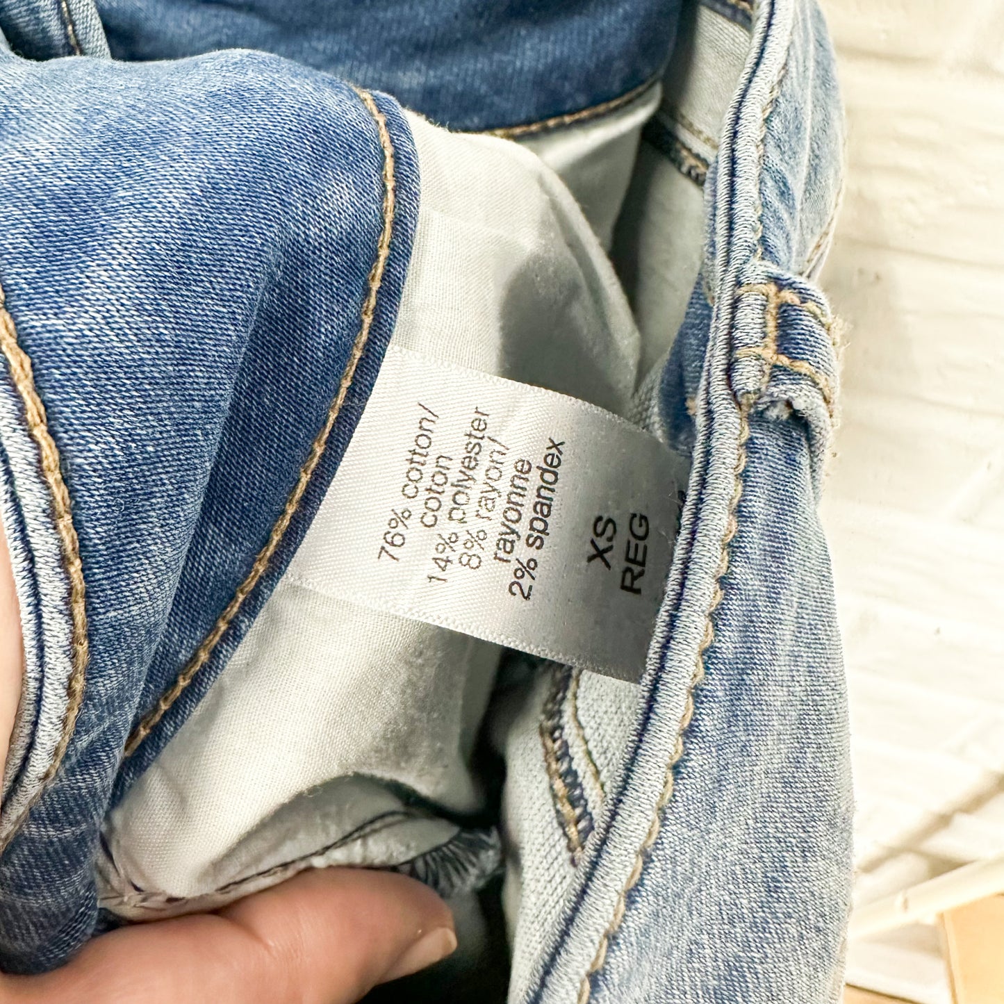 Maurice's Distressed High Rise Skinny Jeans Size XS