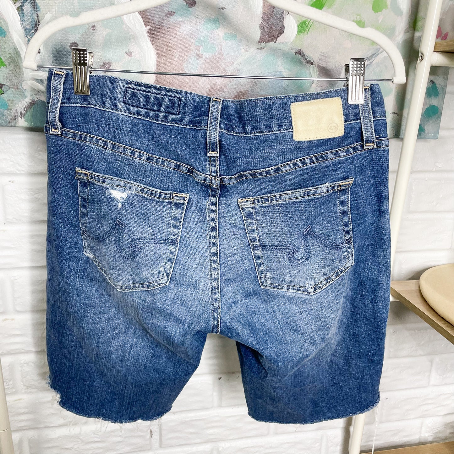 AG Nikki Relaxed Skinny Shorts Size 25