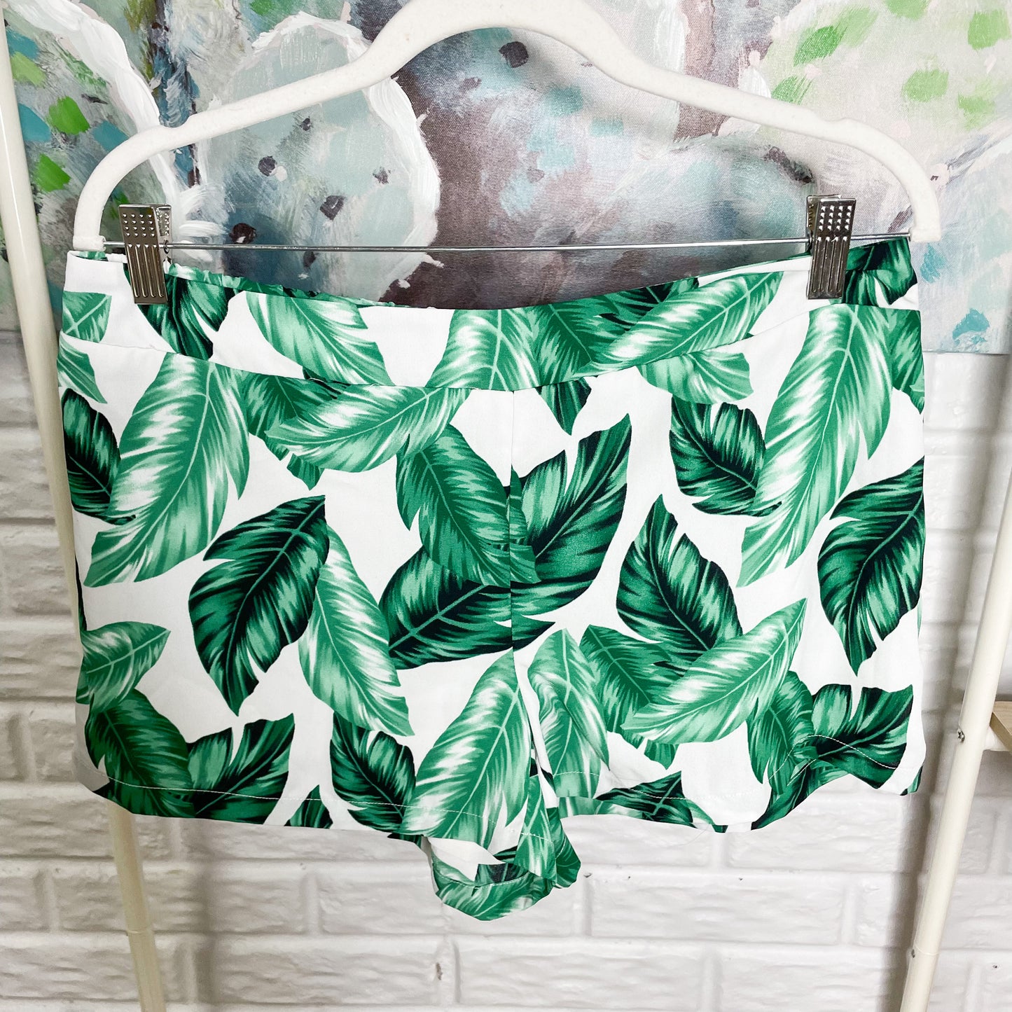 Buddy Love Tropical Palm Shorts Size Large