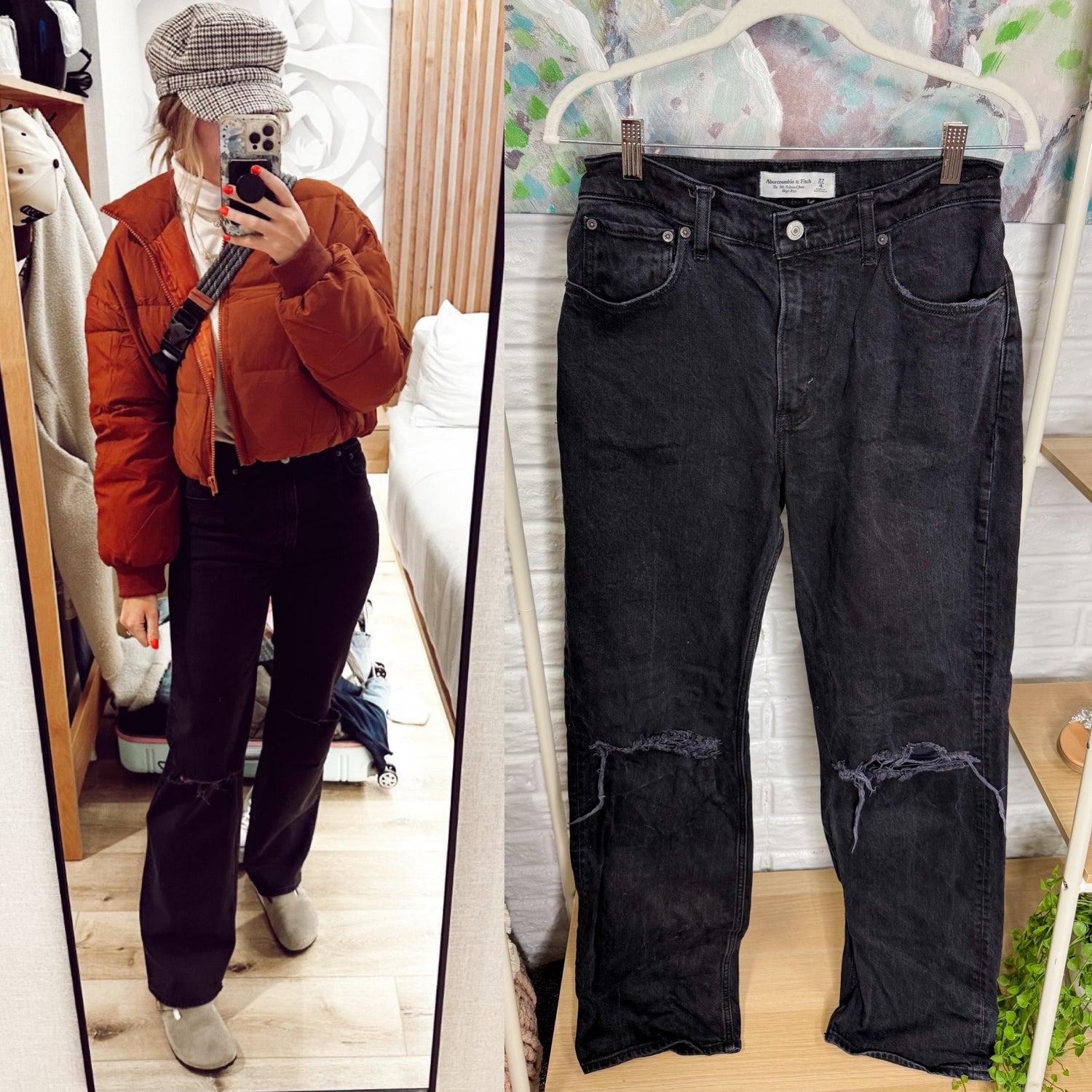 Abercrombie & Fitch 90s Relaxed High Rise Jeans (27/4L)