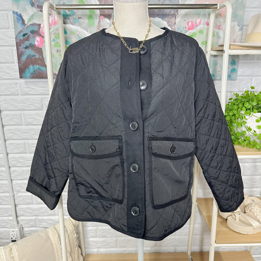 LOFT New Quilted Field Jacket  (XS)