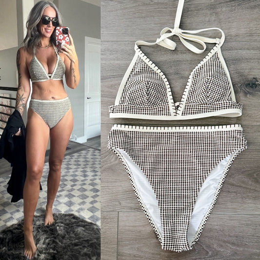 Cupshe Tiramisu Bikini Set (M)