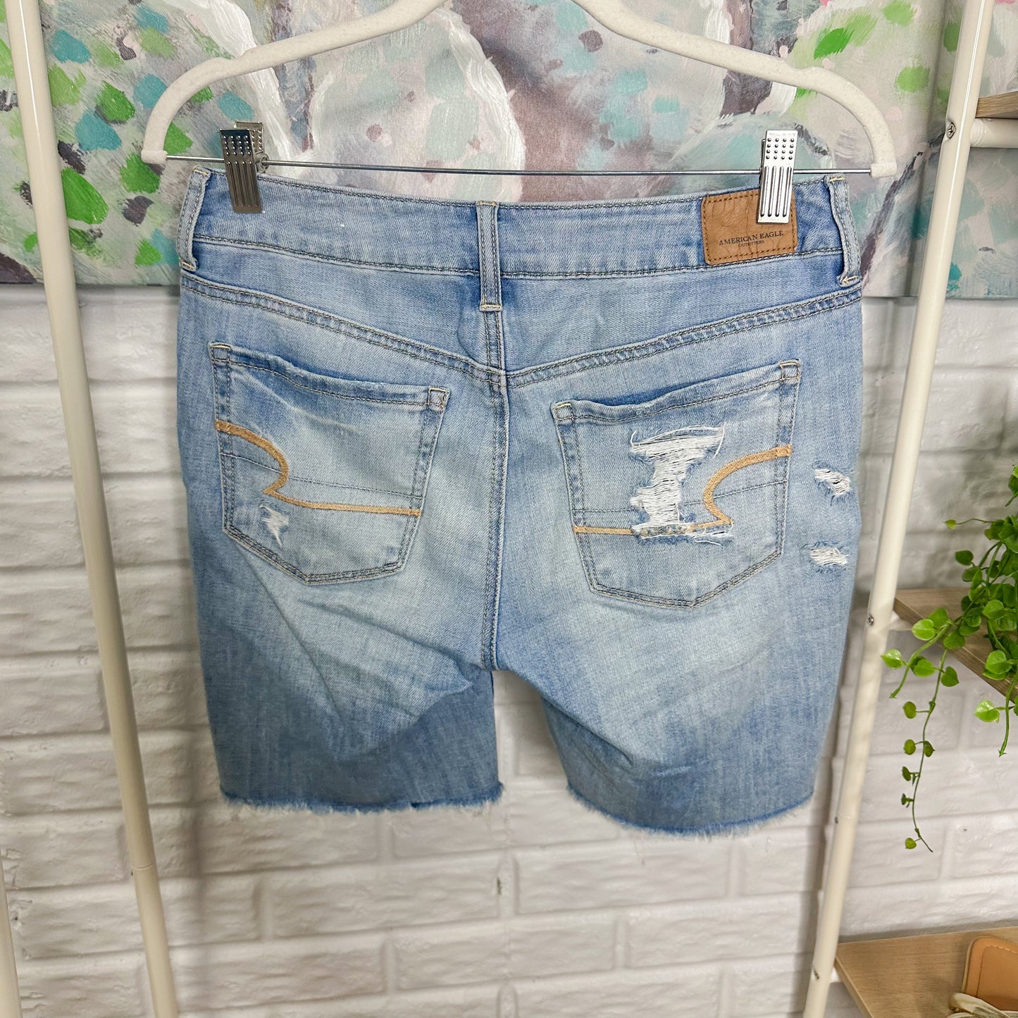 American Eagle Tomgirl Bermuda Shorts (2)