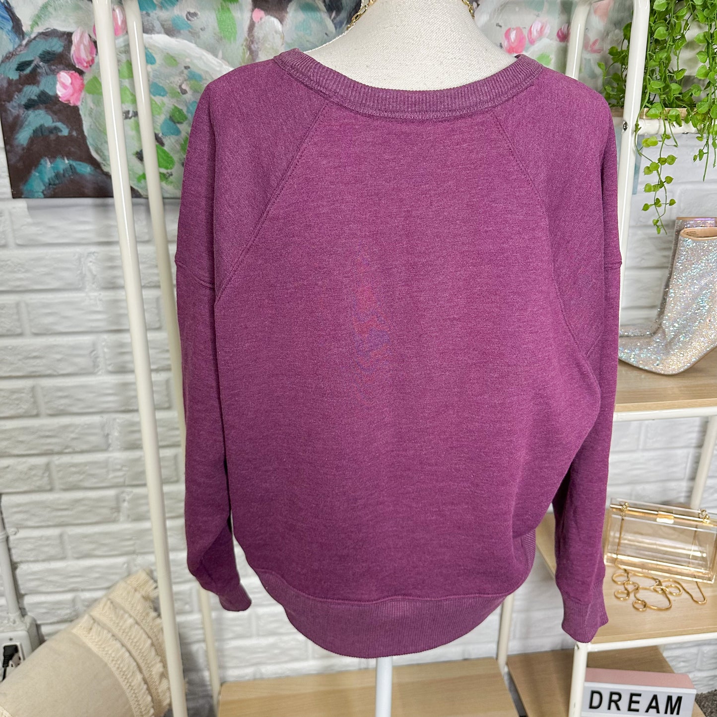 Lou & Grey West Coast Fleece Sweater Size XS