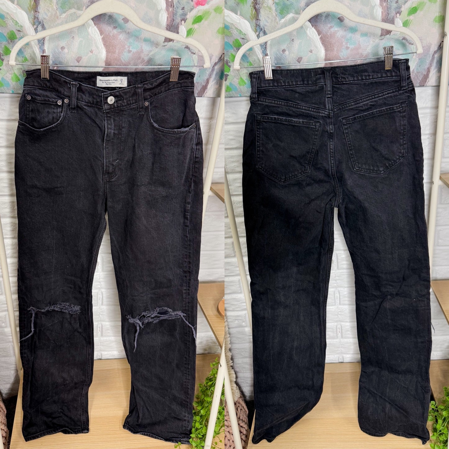 Abercrombie & Fitch 90s Relaxed High Rise Jeans (27/4L)