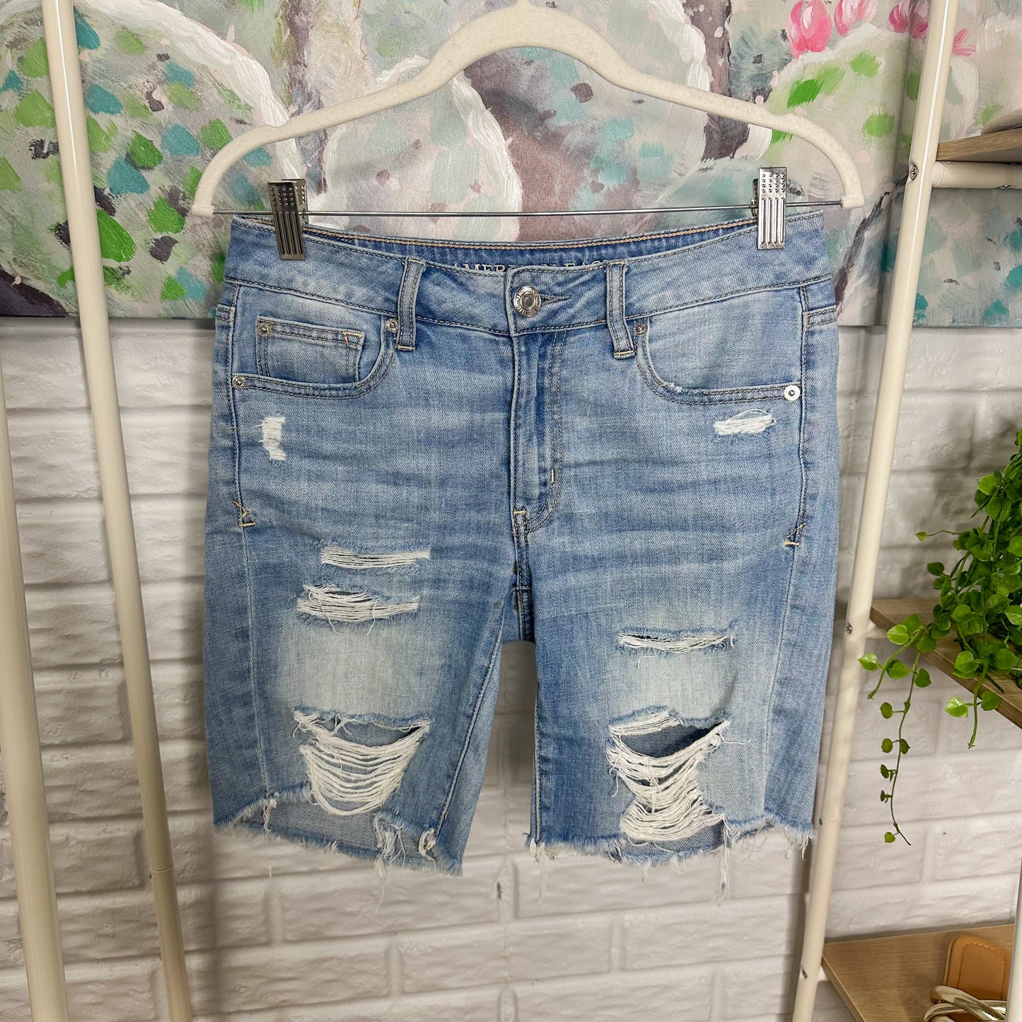 American Eagle Tomgirl Bermuda Shorts (2)