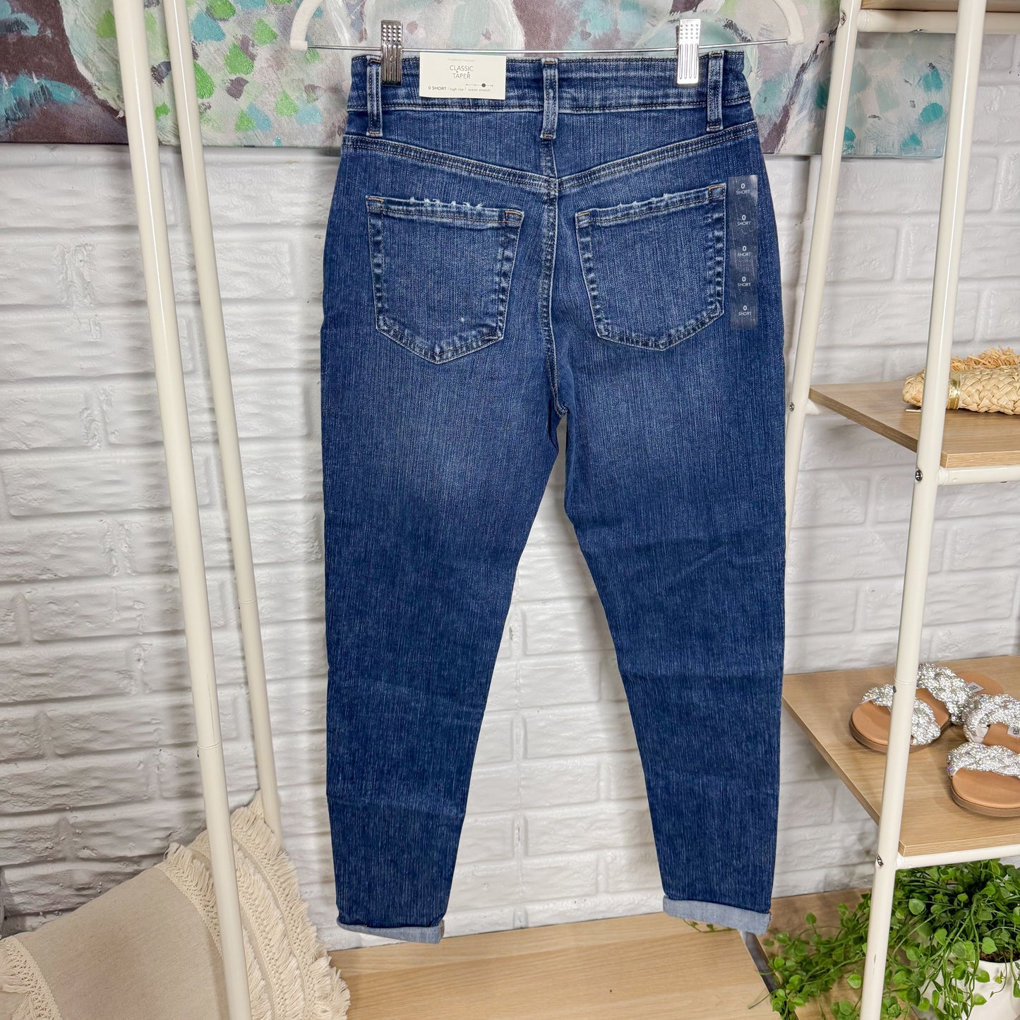 Maurice’s M Jeans New Classic Taper High Rise (0 short)