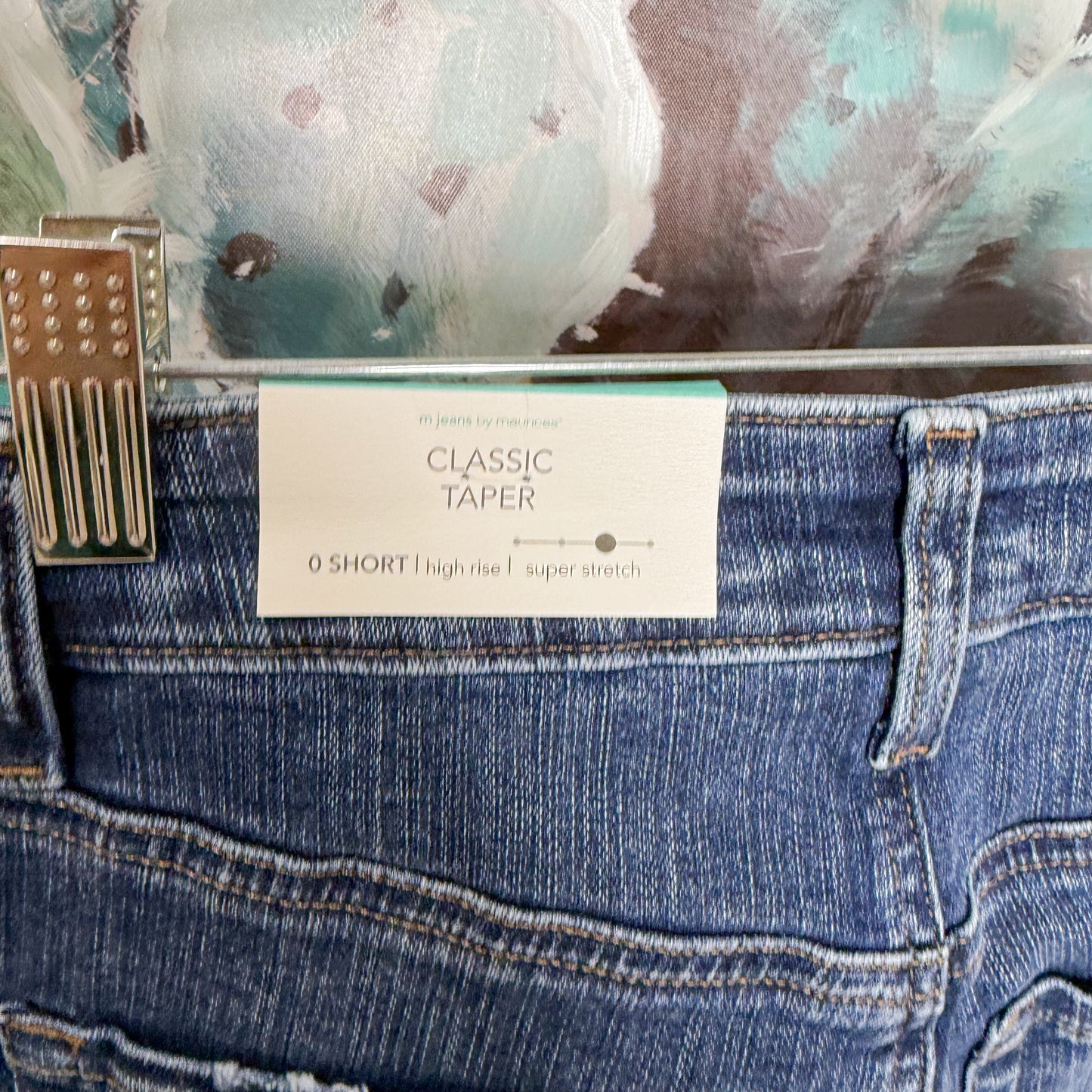 Maurice’s M Jeans New Classic Taper High Rise (0 short)