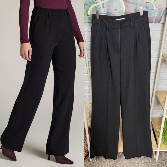 American Tall Pleated Wide Leg Dress Pants (6 Tall)