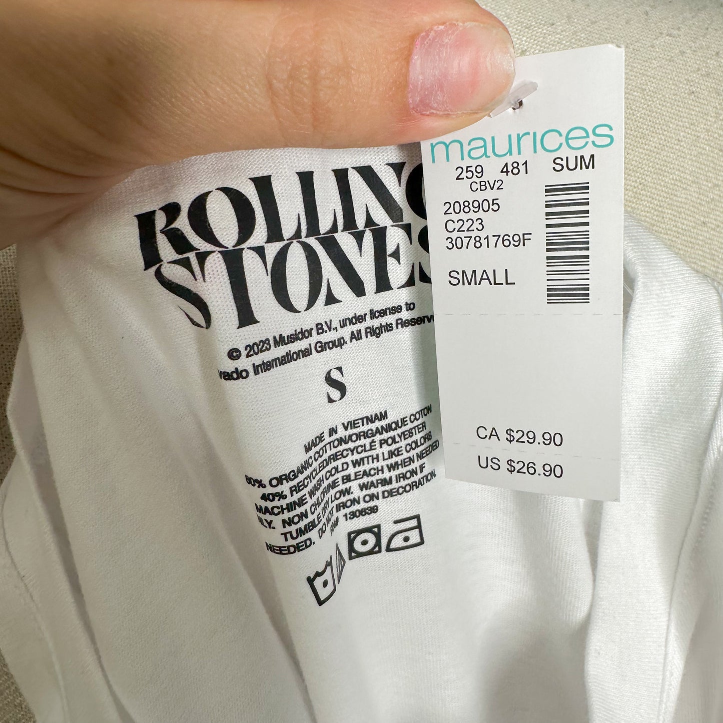 Maurice’s New The Rolling Stone Graphic Tee (S)