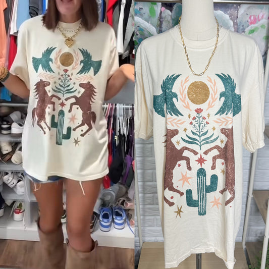 Mountain Moverz Western Dreams Graphic Tee (XL)
