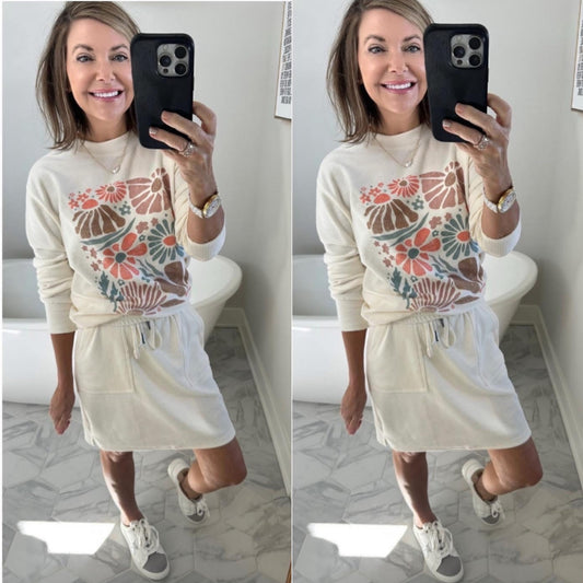 Maurice’s Ivory Ribbed Short (XS)