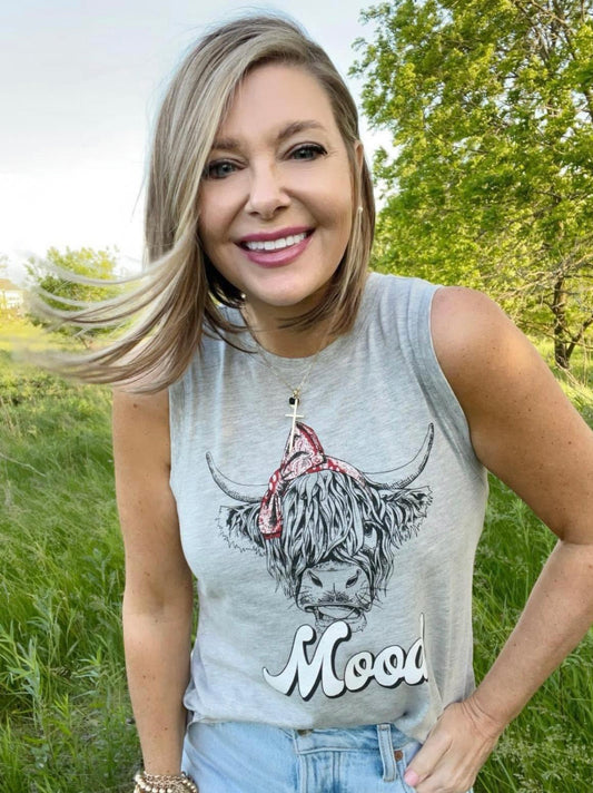 Maurice’s New Mood Cow Graphic Tank (XS)