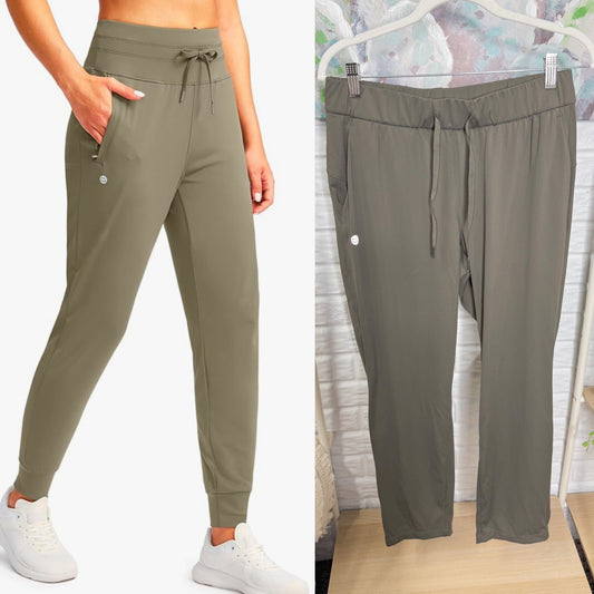 G Gradual High Waist Joggers Bronze Green (M)