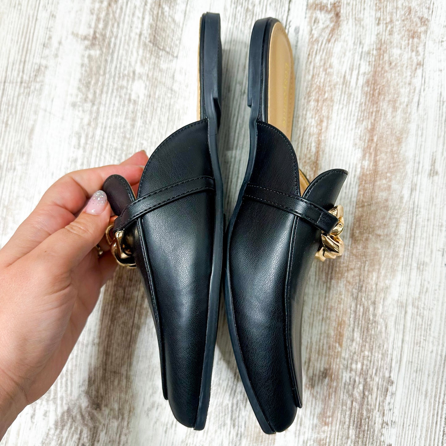 Easysmile Black Slip On Mule (8.5)