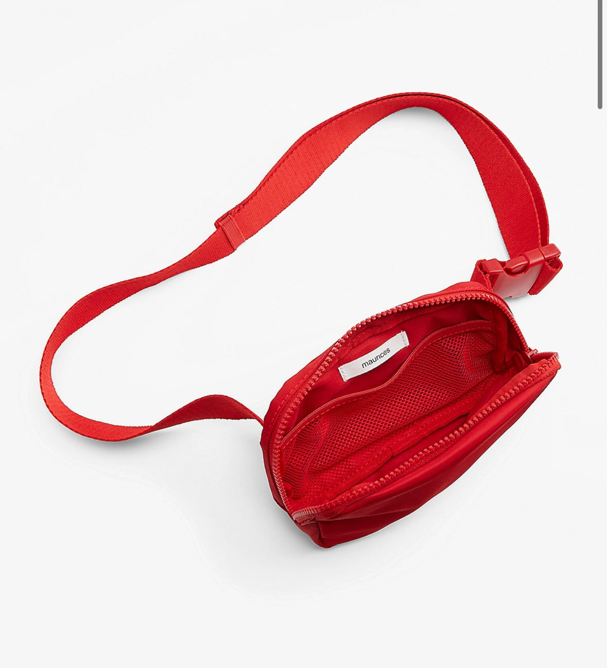 Maurice’s Red Crossbody Belt Bag
