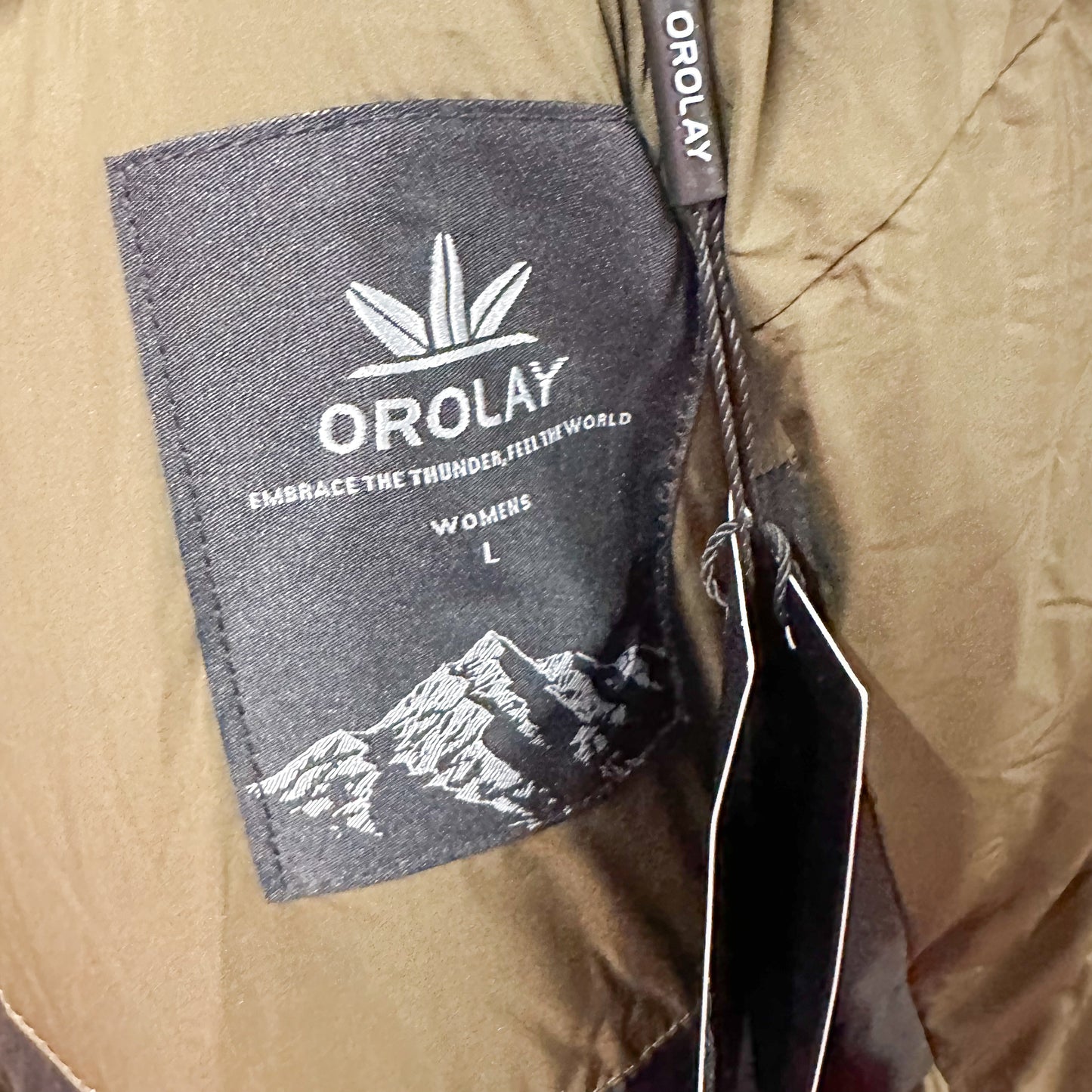 Orolay New Thickened Winter Down Sherpa Coat Size Large