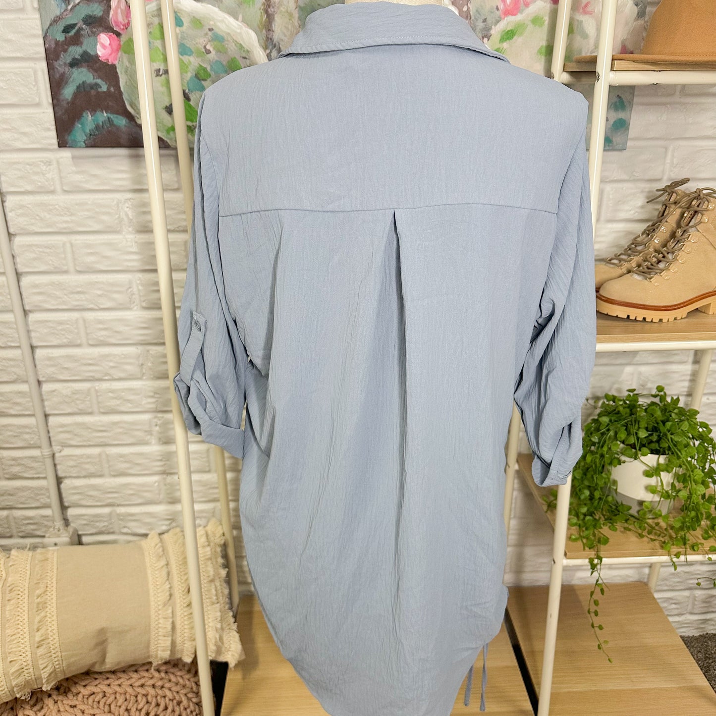 Blooming Jelly Blue Coverup (L)