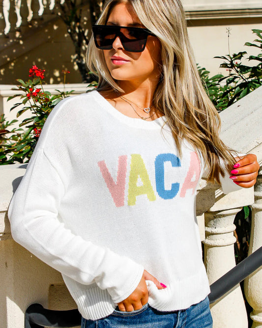 Z Supply New Vacay Graphic Sweater Small